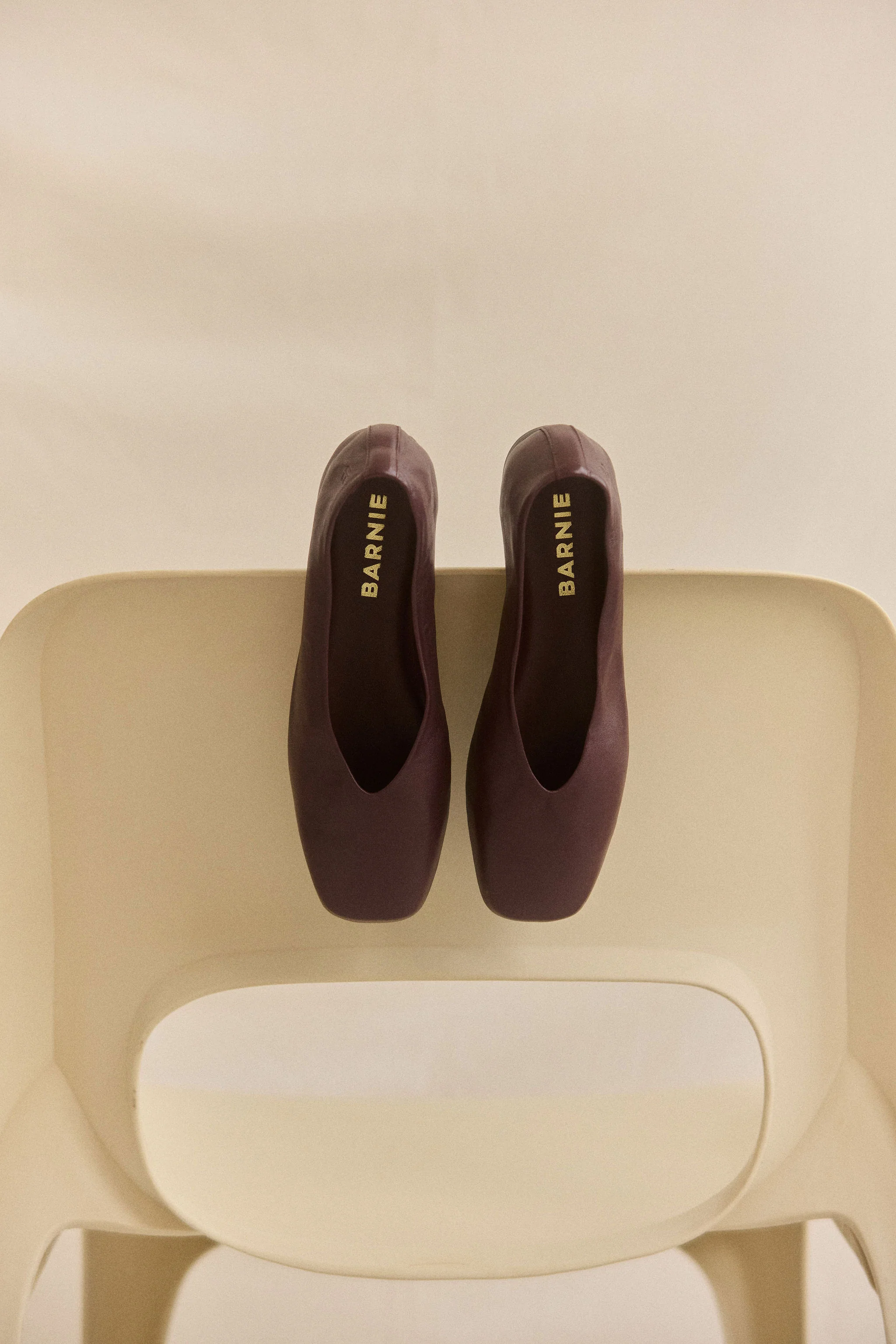 Ballerines Gabrielle bordeaux - Image 3