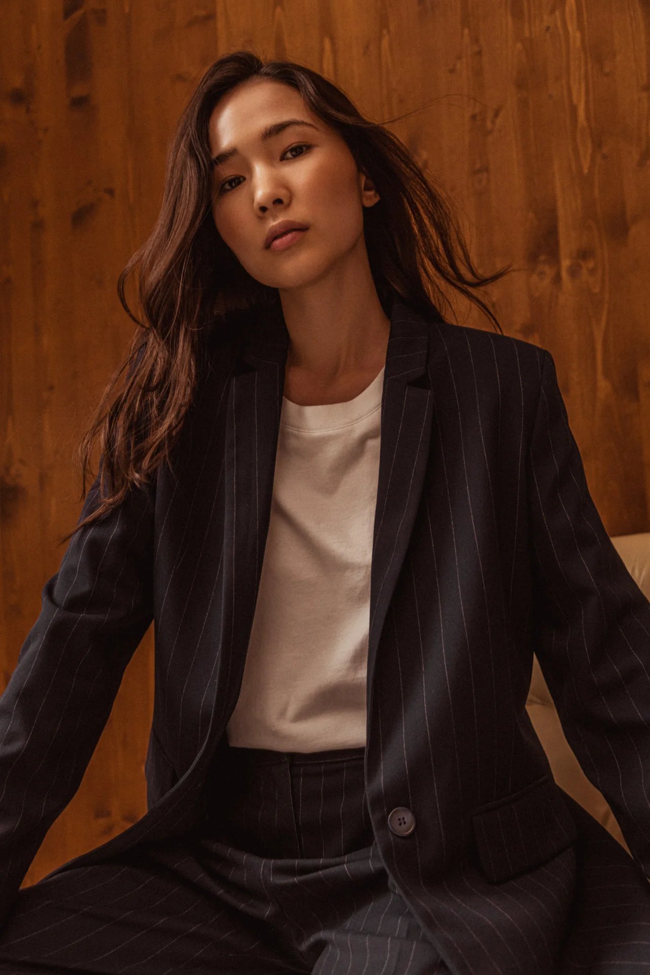 Blazer Daisy marine rayures - Image 3