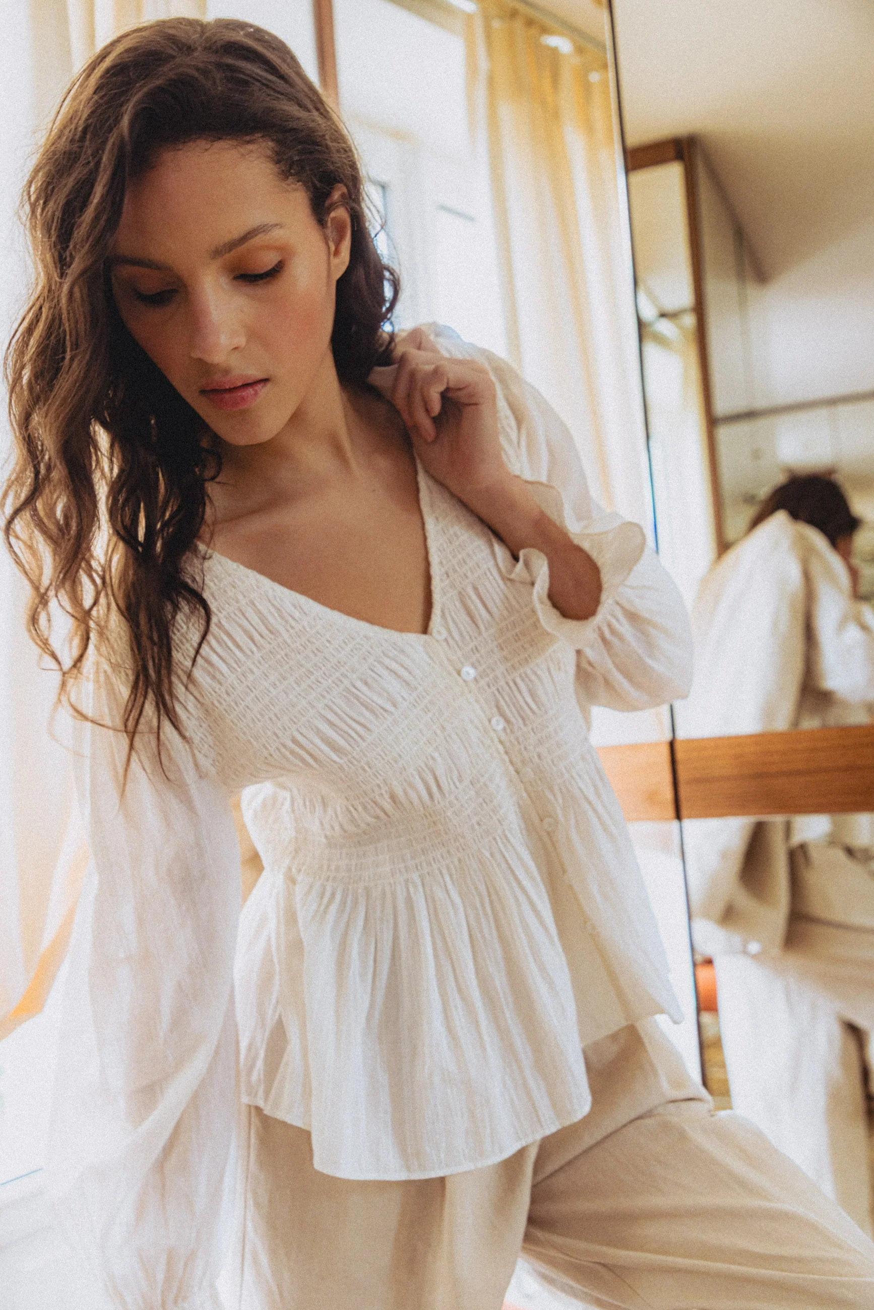Blouse Léna blanche - Image 5