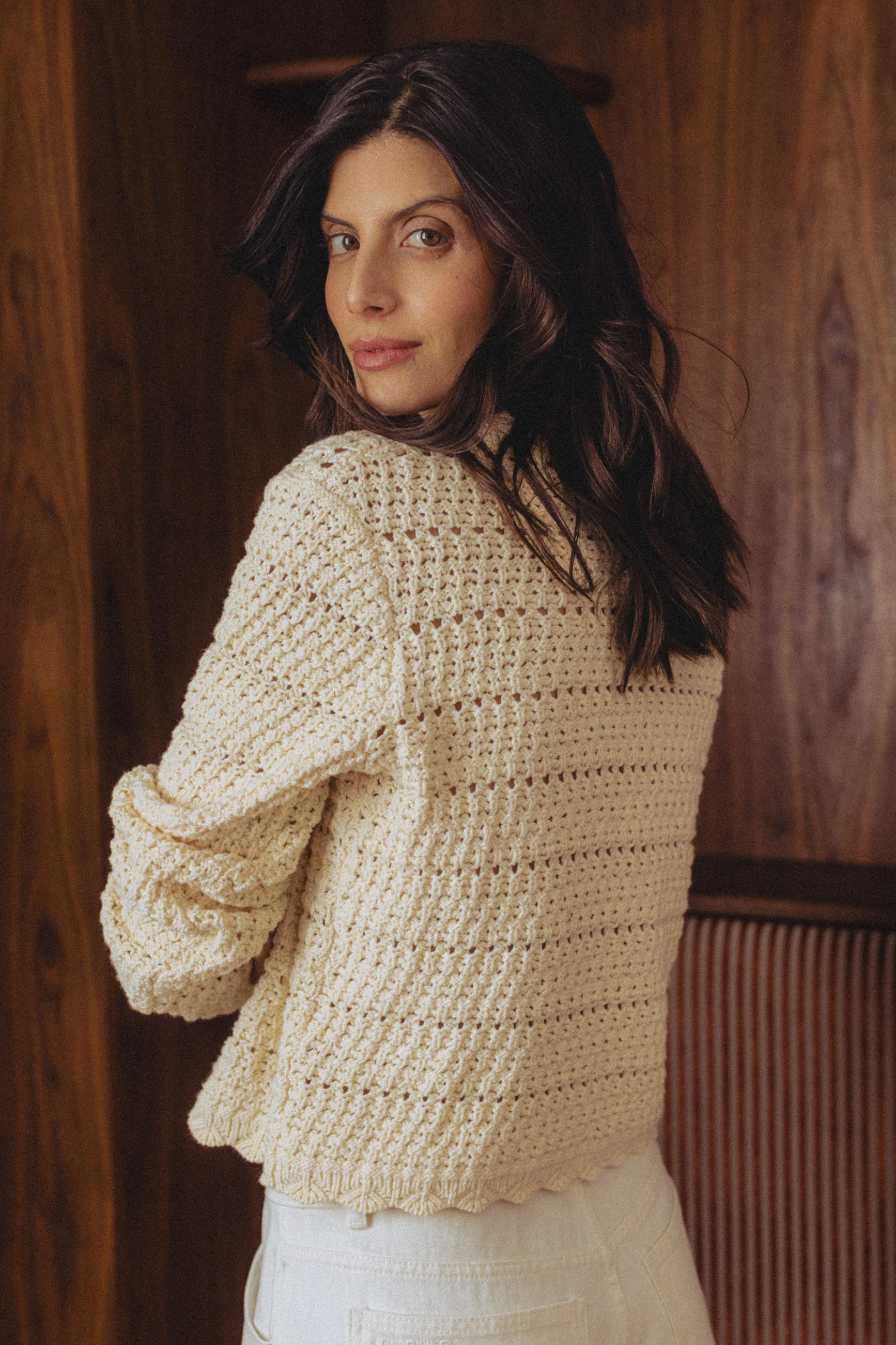 Cardigan Emma écru - Image 3