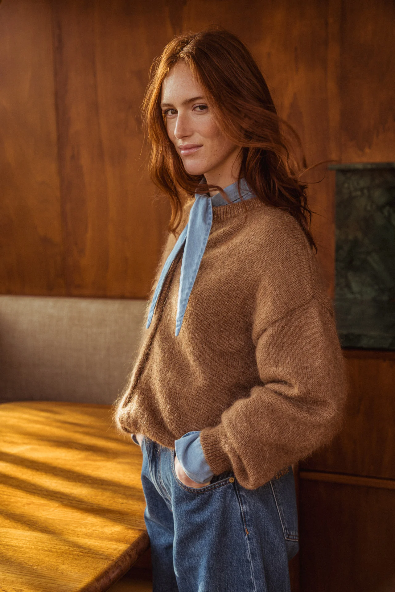 Cardigan Hortense camel - Image 5