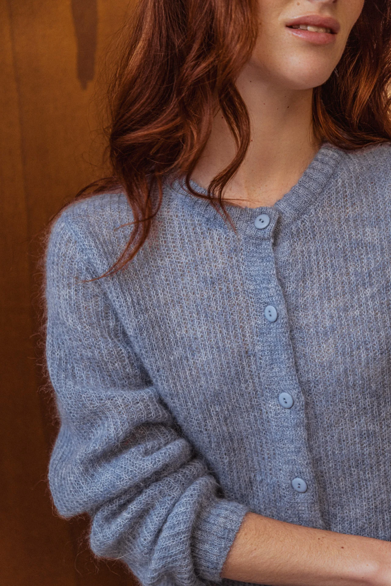Cardigan Moon bleu ciel - Image 4