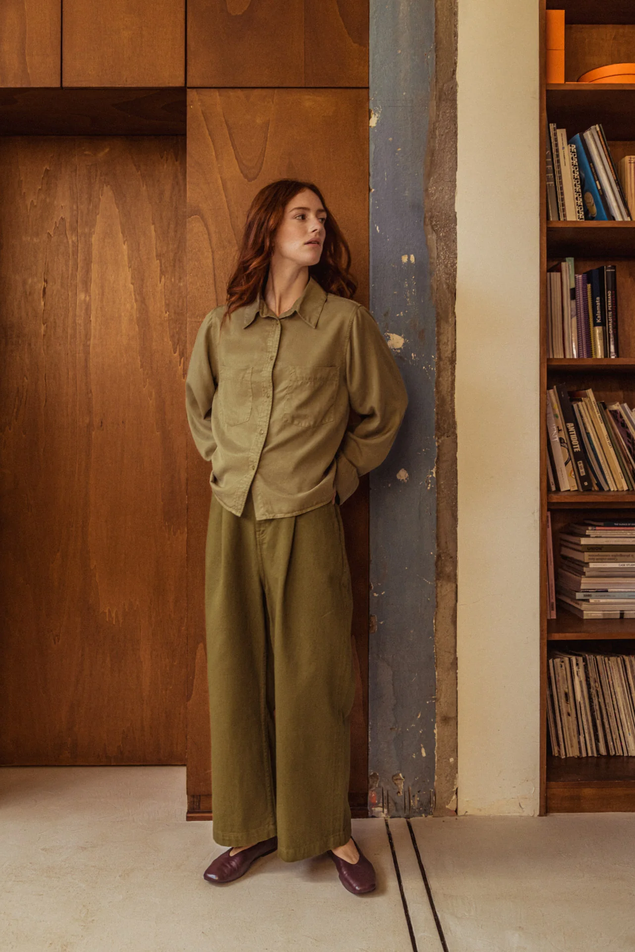 Chemise Elio kaki - Image 3