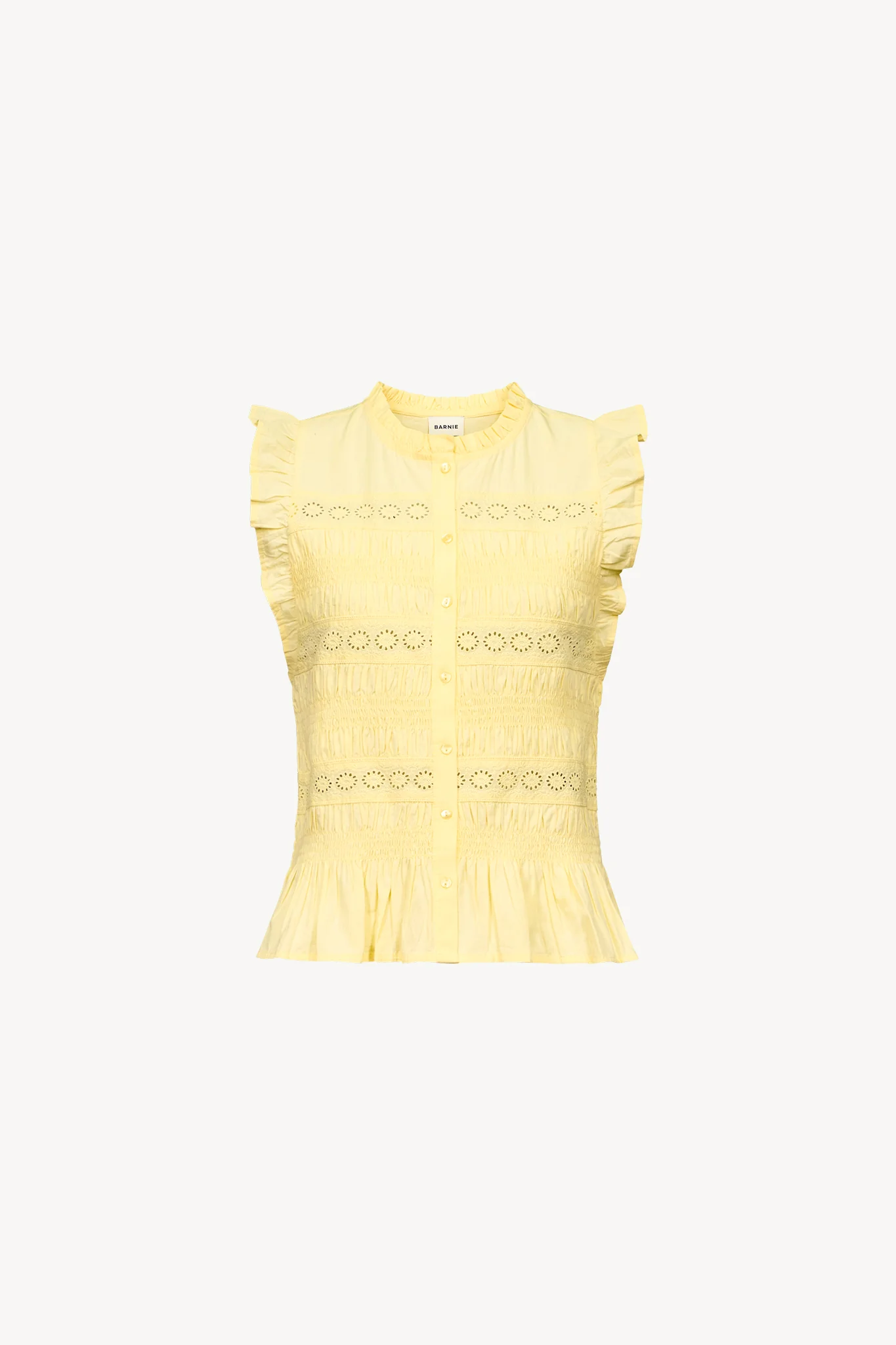 Blouse Emilie yellow butter - Image 5