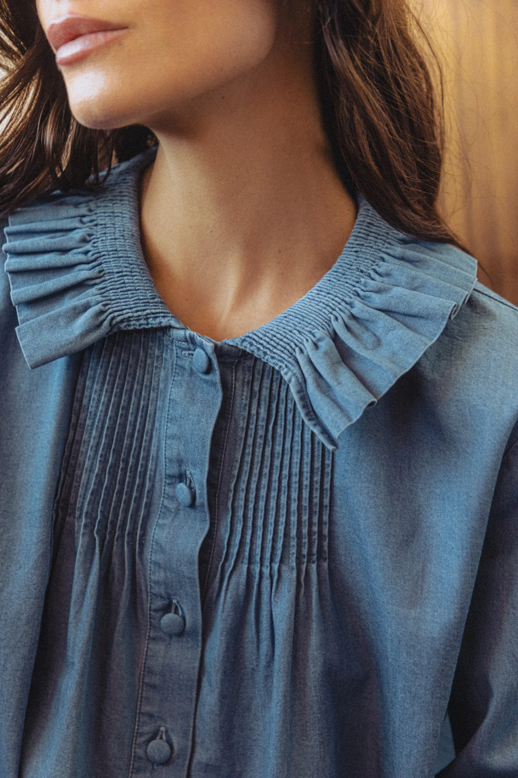Chemise Hopy medium blue - Image 2