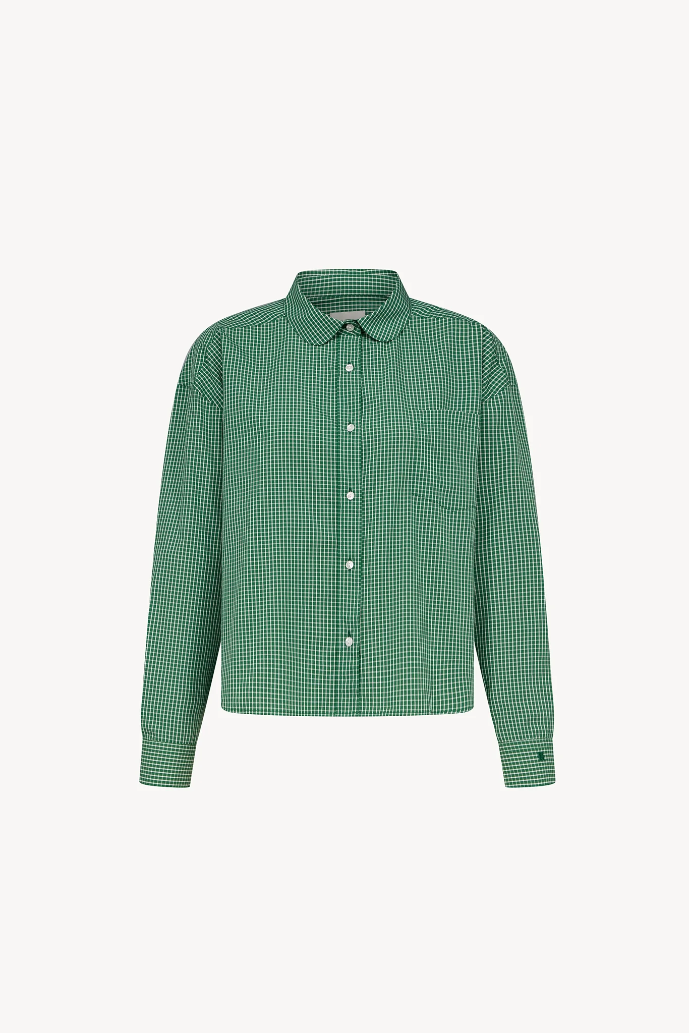 Chemise Isla carreaux verts - Image 6