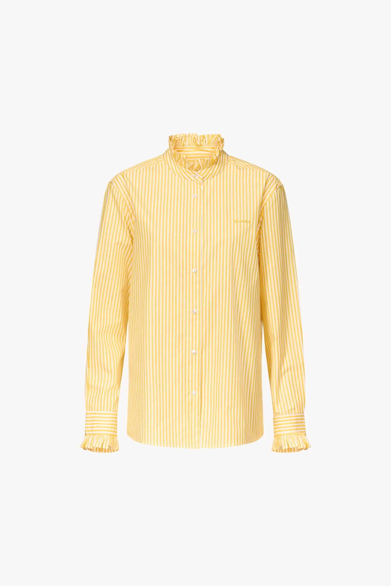 Chemise Jasmine rayures jaunes - Image 5