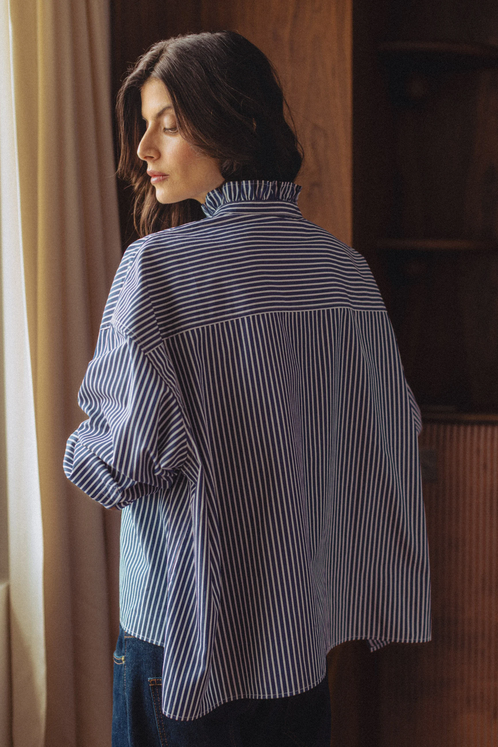 Chemise Jenny Boy rayures marines - Image 5