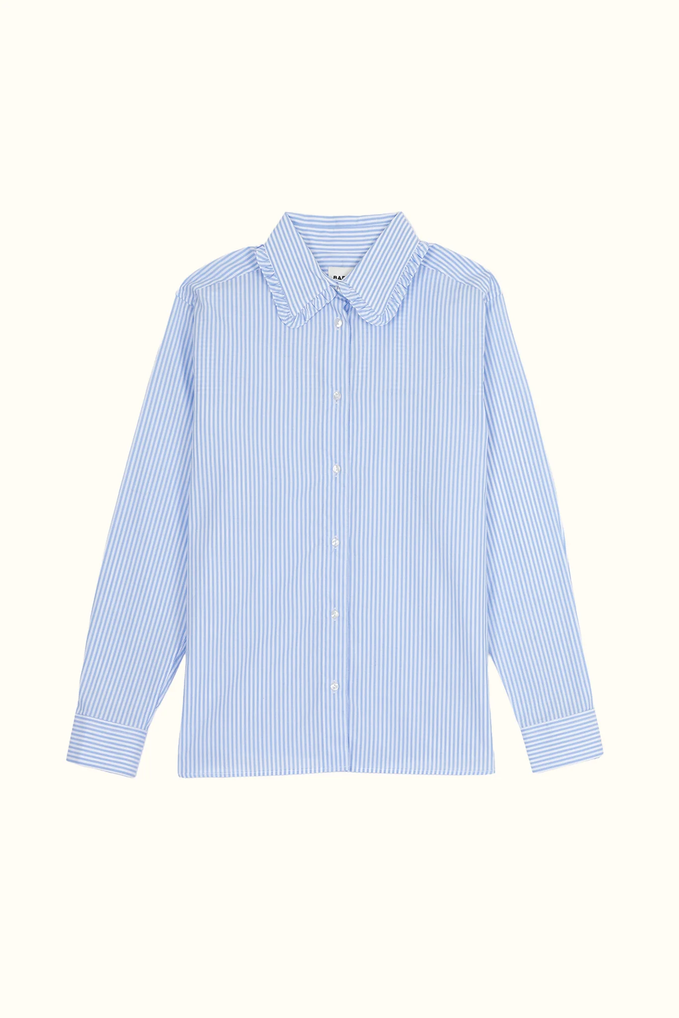 Chemise Maria rayures bleu ciel - Image 5