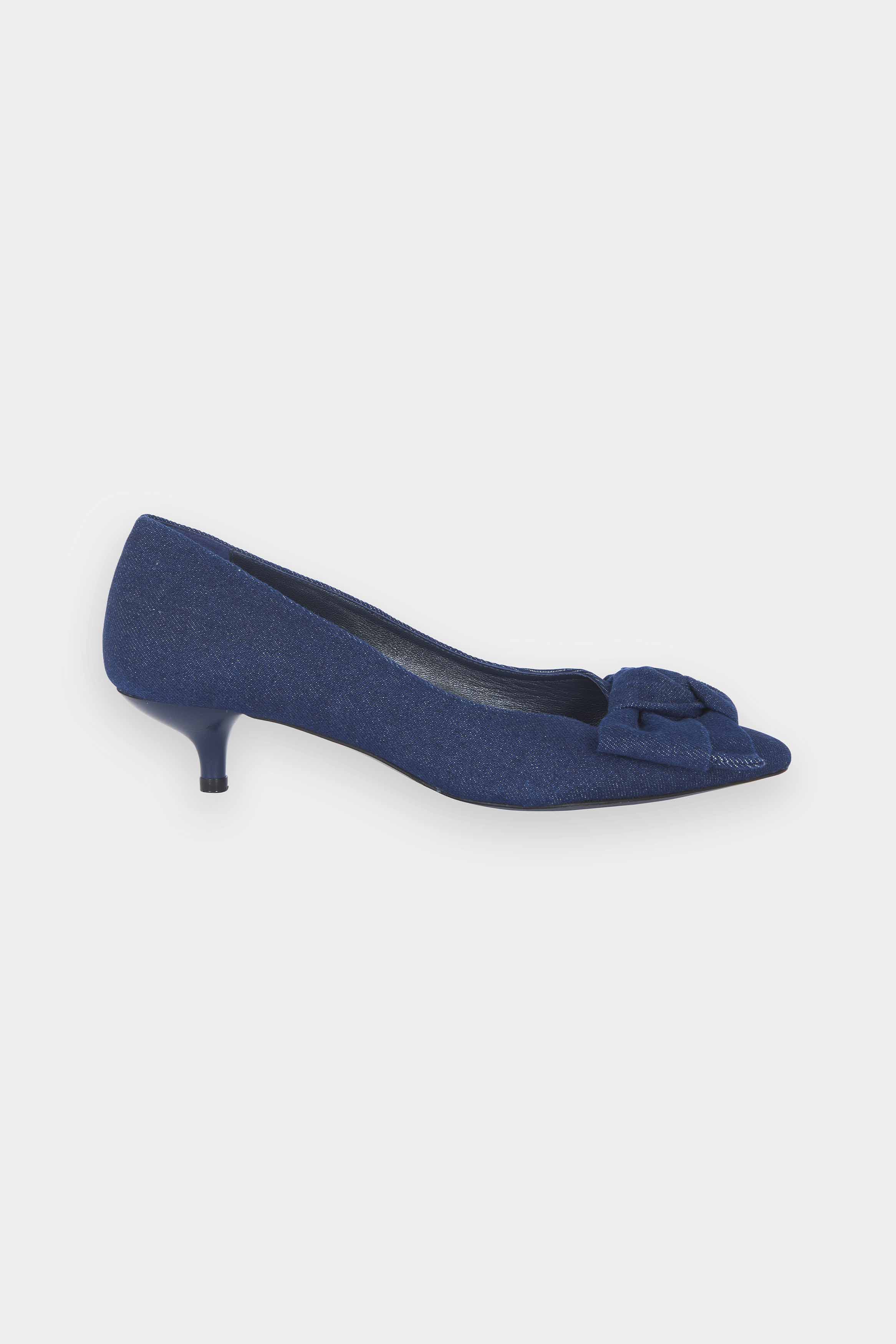 Escarpins Phoebe denim bleu foncé - Image 5