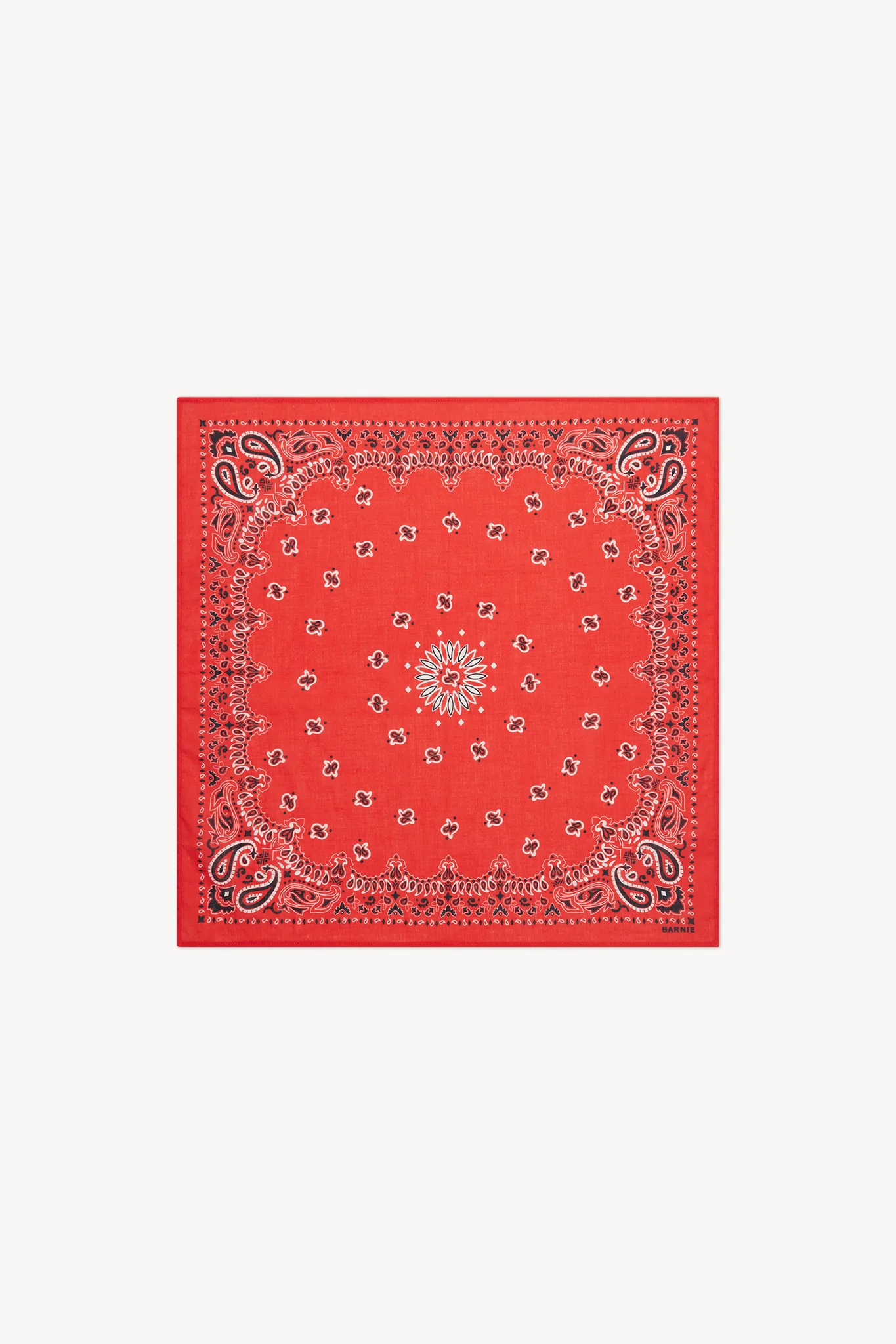 Foulard Isaline rouge - Image 3