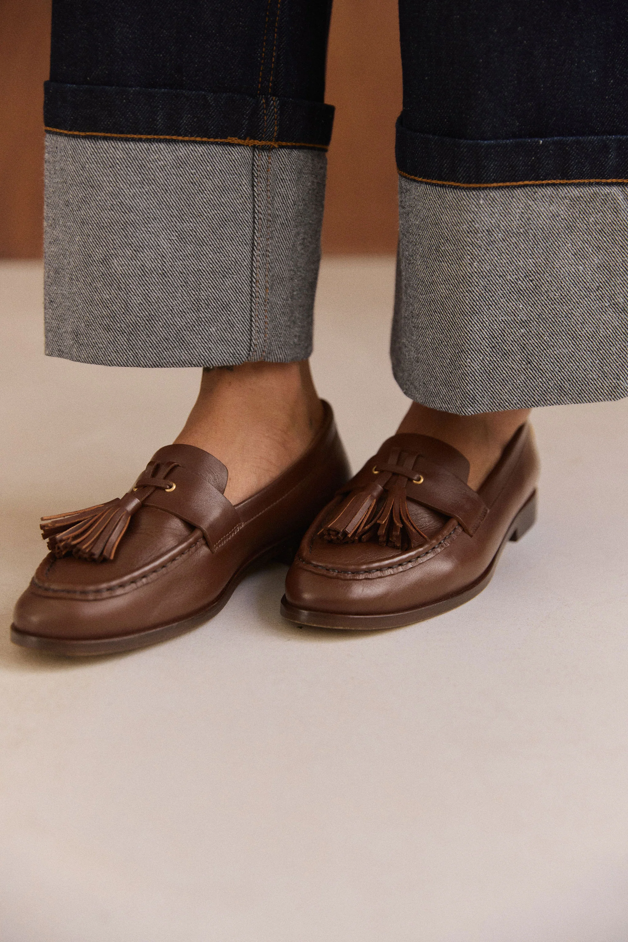 Mocassins Edison chocolat - Image 4