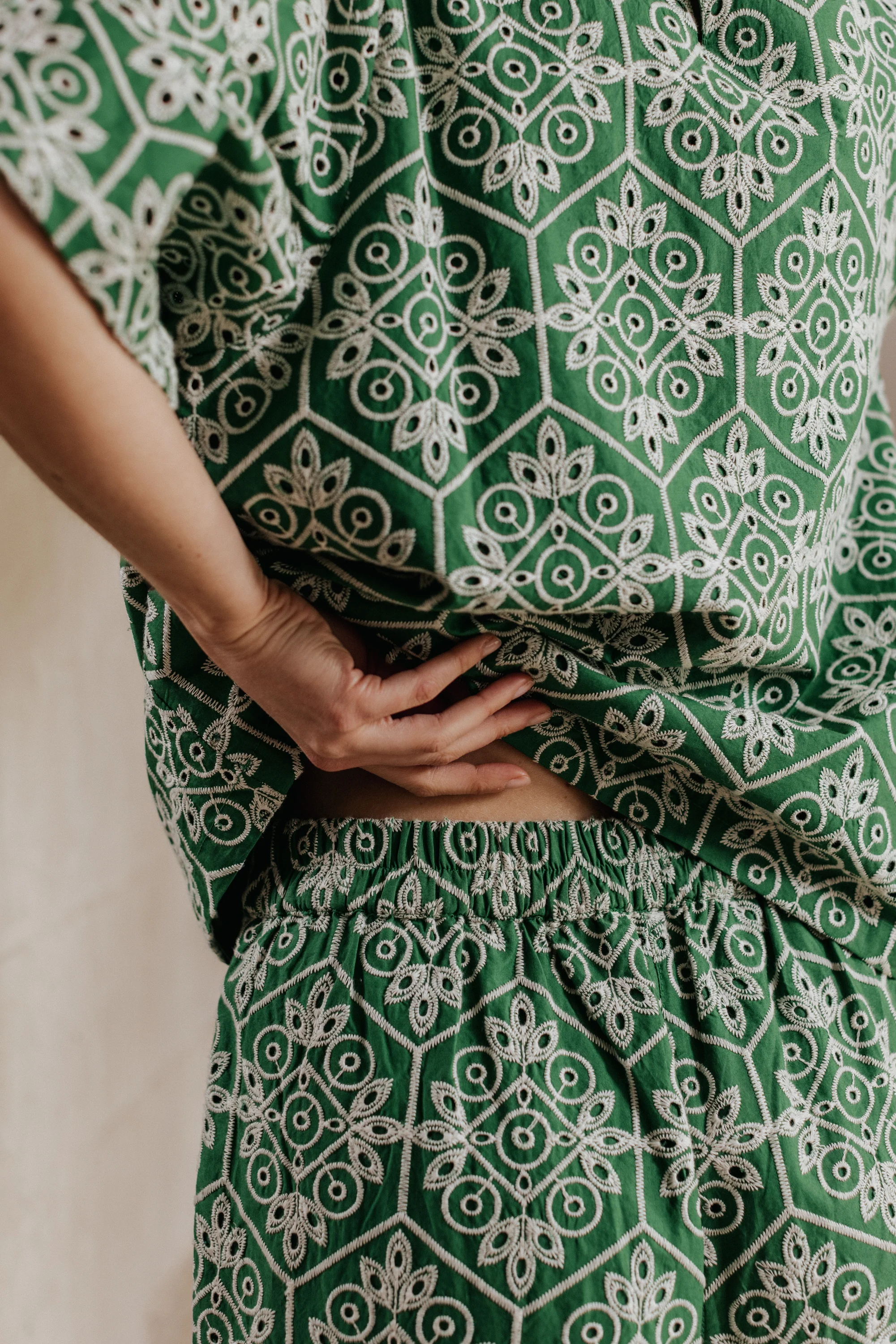 Pantalon Maé vert - Image 4