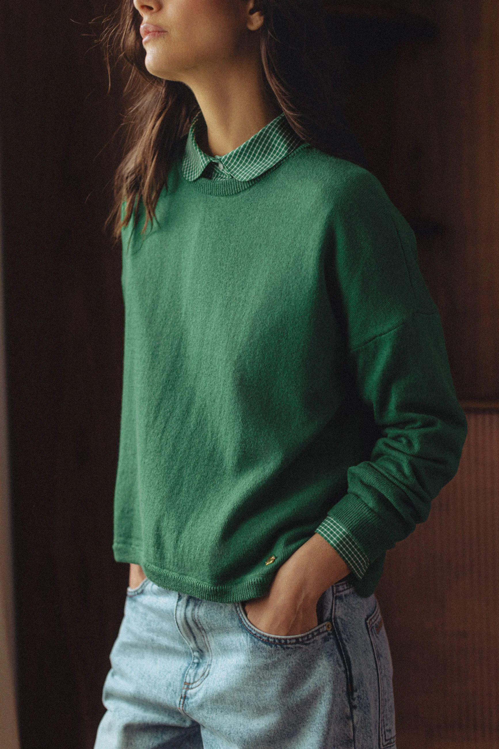 Pull Balthazar vert - Image 4