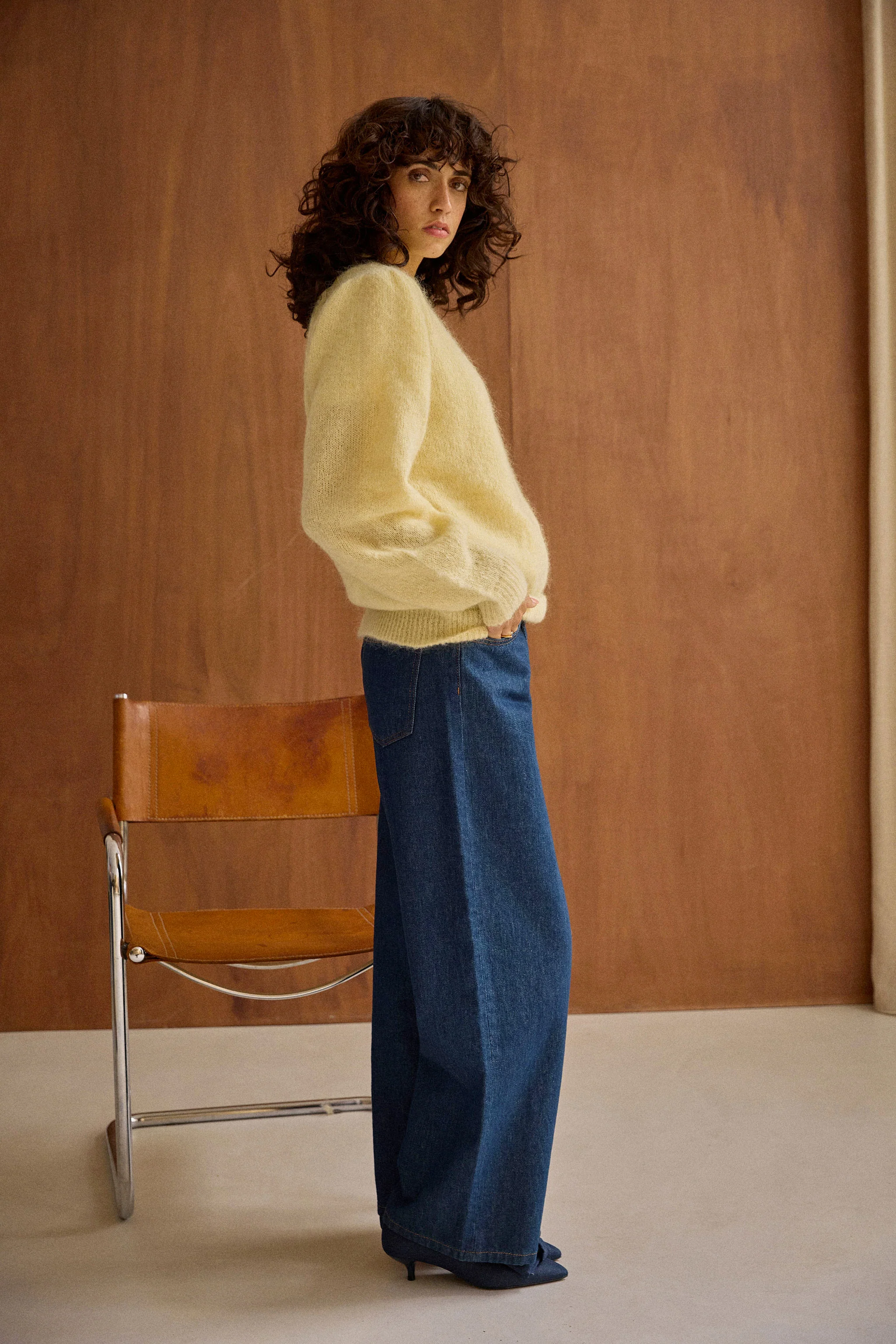 Pull Stockholm yellow butter - Image 3