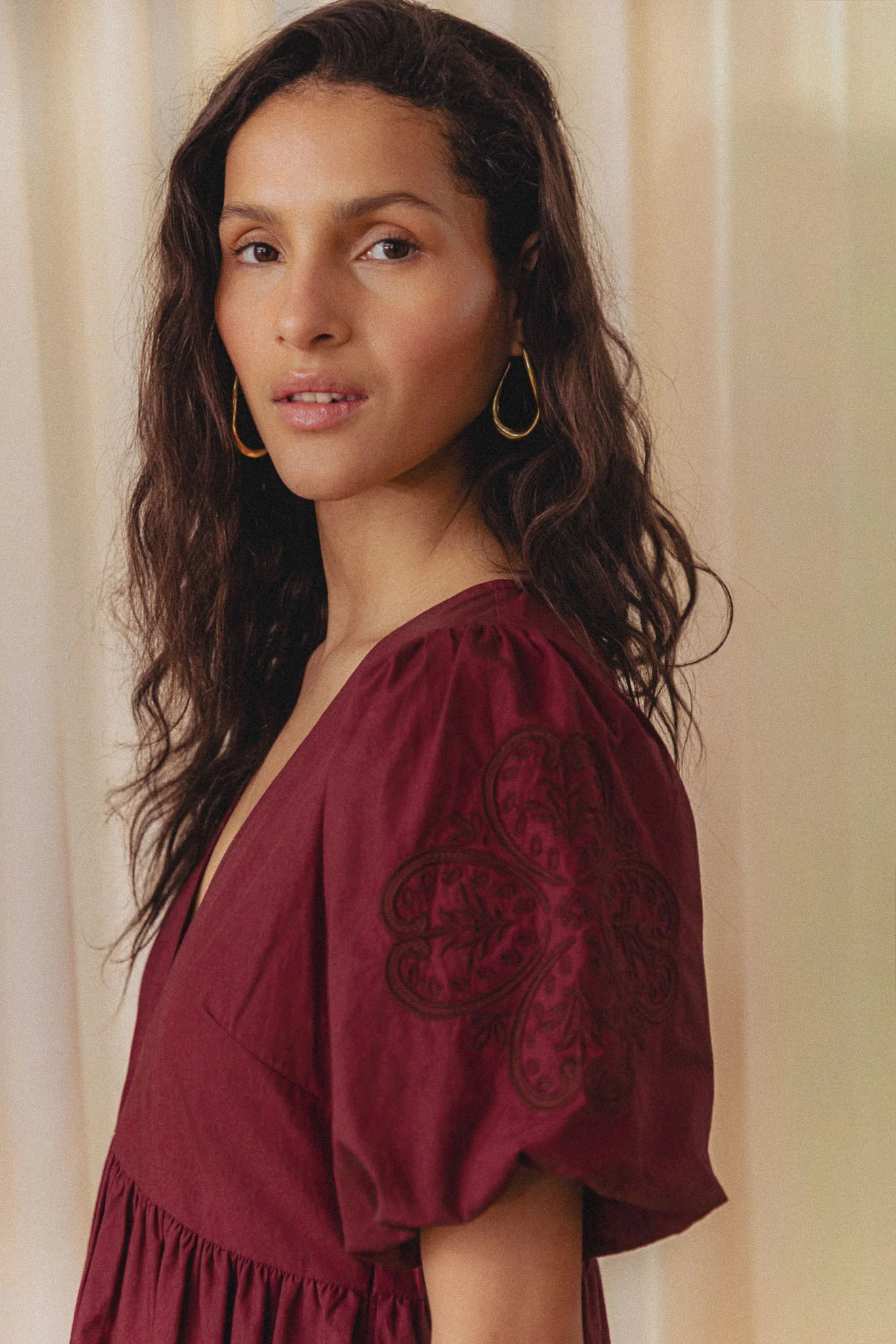 Robe Elie bordeaux - Image 3