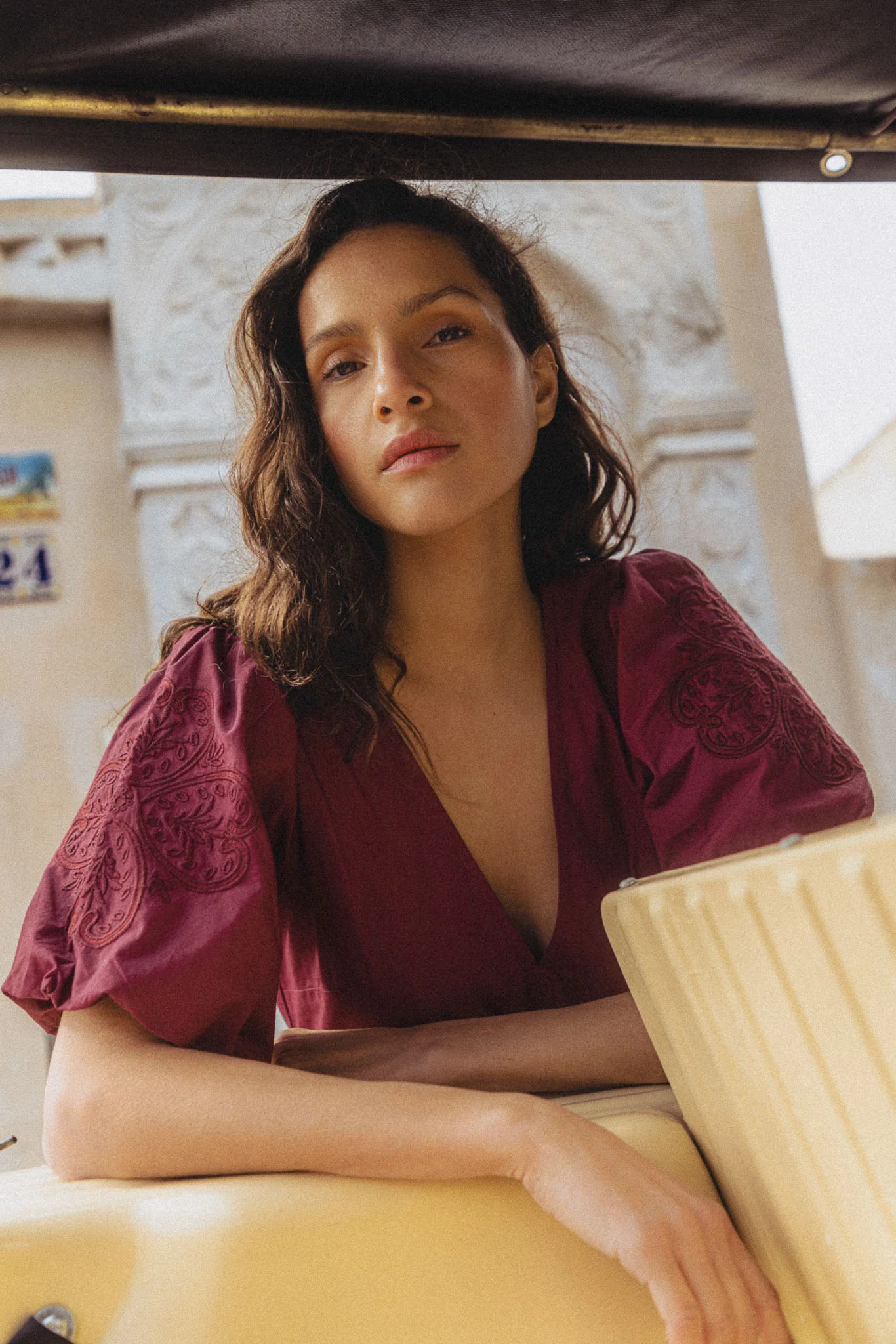Robe Elie bordeaux - Image 4