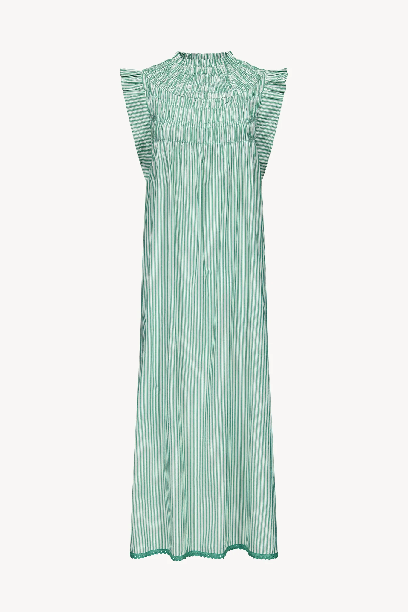 Robe Nila rayures vertes - Image 4