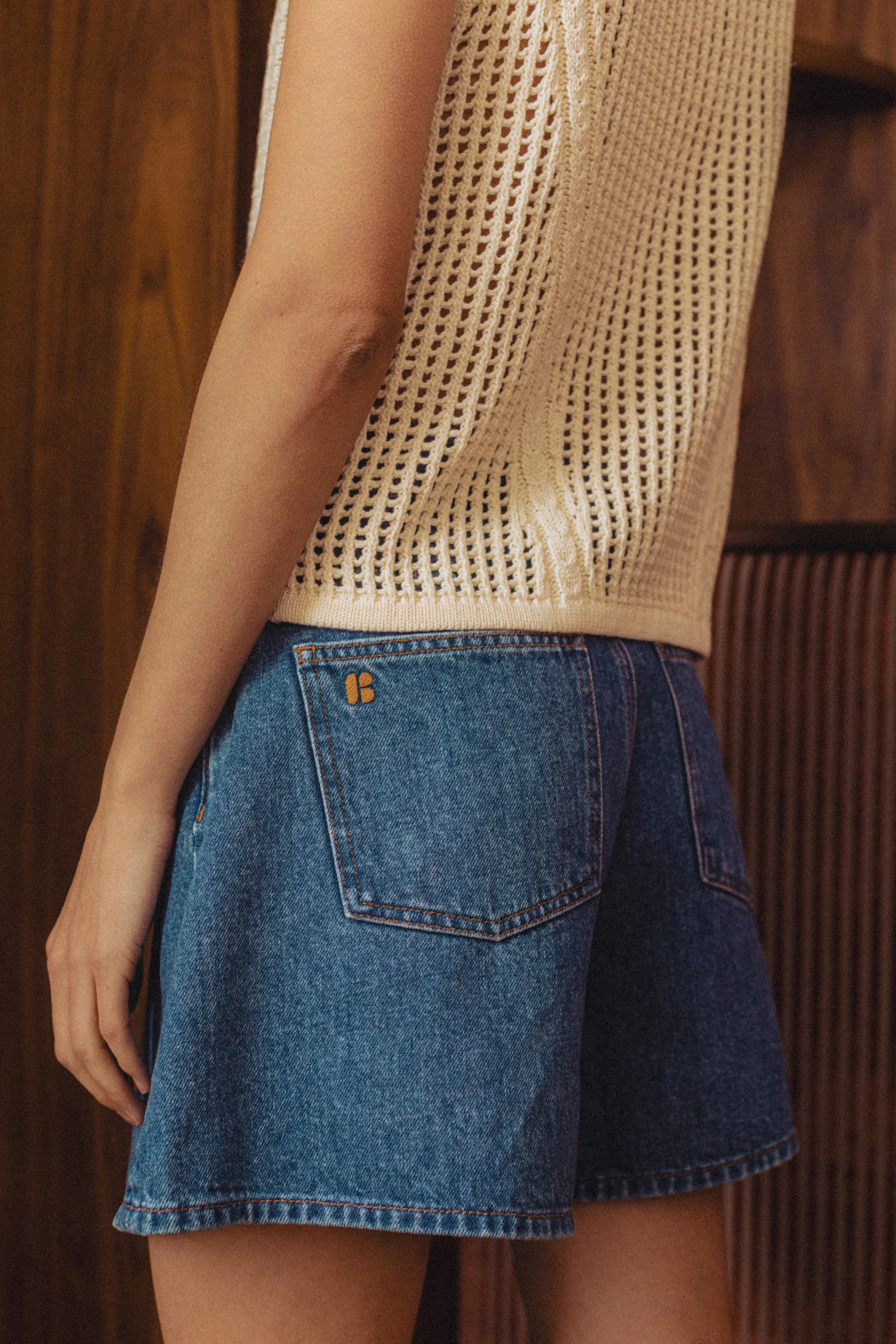 Short Tils medium blue - Image 3