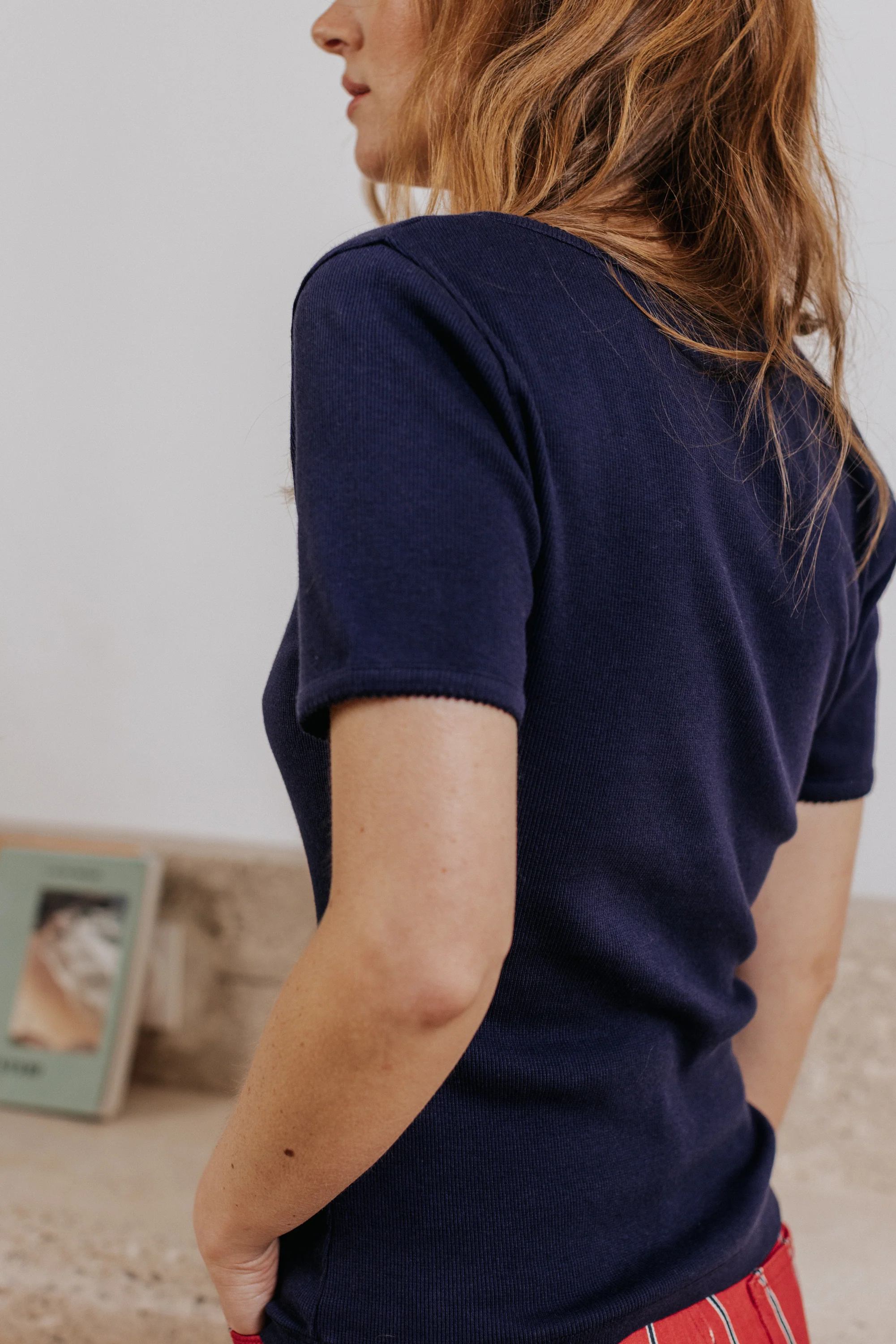 T-shirt Clara marine - Image 5