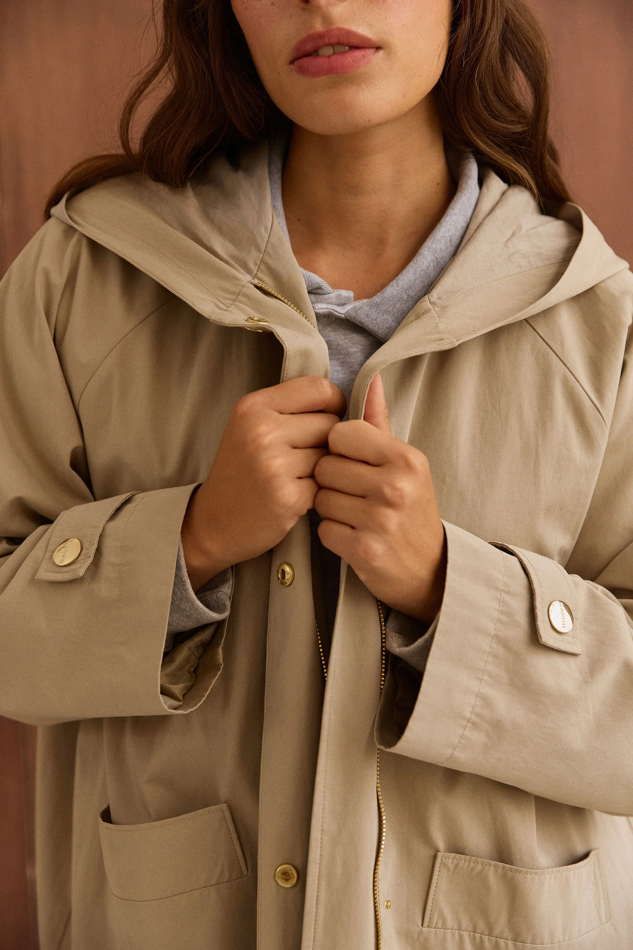 Parka June beige - Image 8