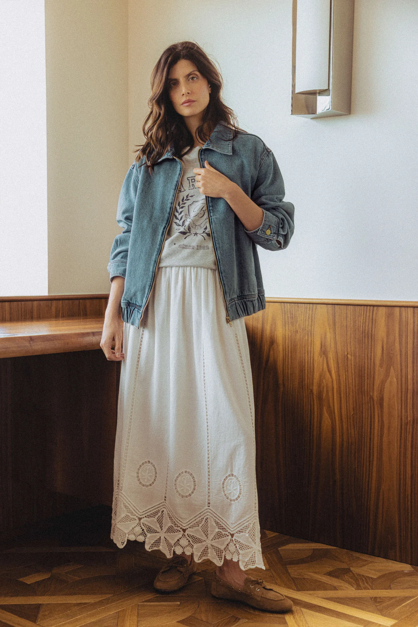 Veste Léona medium blue - Image 5